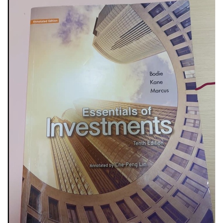 商業理財-投資學l Essentials of Investments(10th edition)（