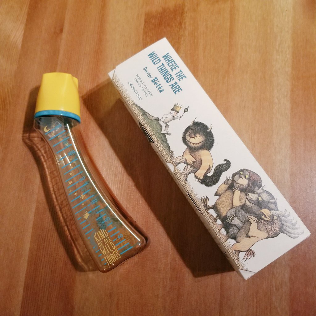【全新/現貨❤️】日本 Dr. Betta 限量怪獸防脹氣奶瓶 240ml (PPSU)