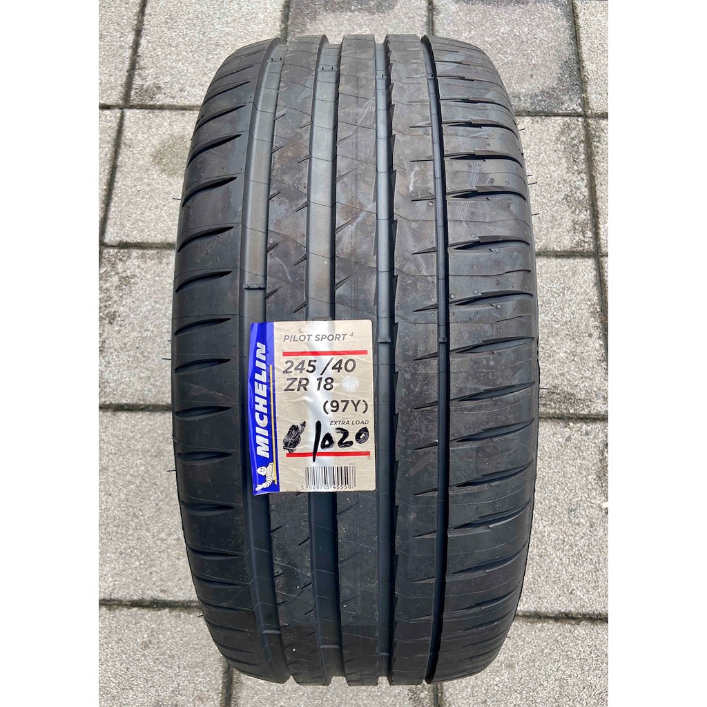 新北 小老闆輪胎 米其林輪胎 MICHELIN 245 / 40 / 18 PS4 性能運動胎款 各尺寸歡迎詢問