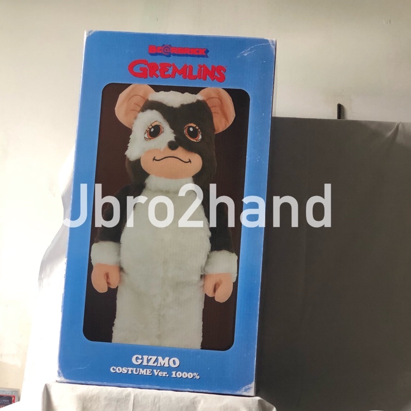 (Jbro2hand)BE@RBRICK GIZMO 1000% 小精靈 庫柏力克 熊 日本代購 日本連線