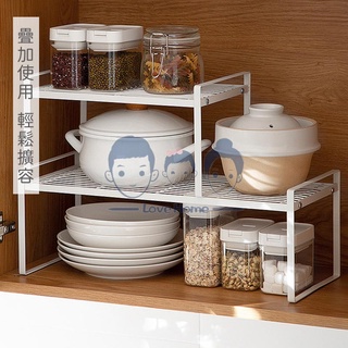 廚房置物架 廚房層架 桌上層架 分層置物架 桌上型層架 杯子層架 雙層置物架 廚房收納層架 桌上置物架 傢俱日用品
