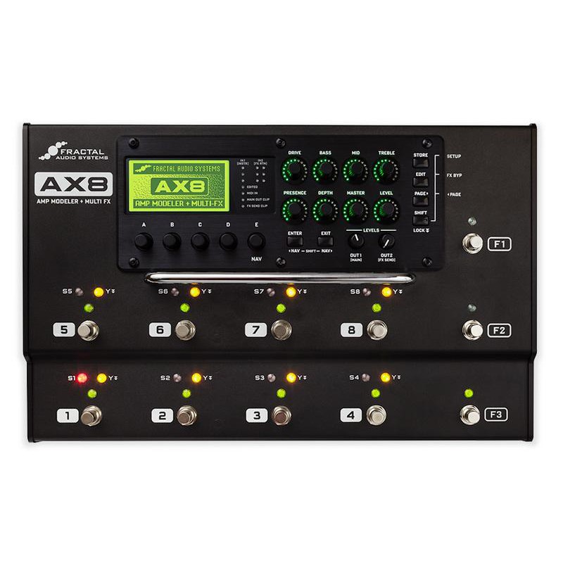 Fractal Audio AX8 超強大地板型電吉他綜合效果器(另有 Axe-Fx II XL+)[唐尼樂器]