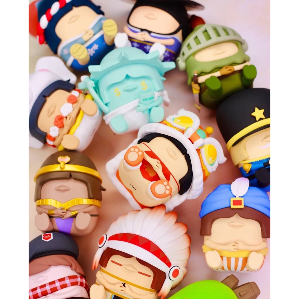 盲盒 現貨 確認款《玩具魔王》LOGY 小小世界 摩艾石像 摩艾像 環遊世界 埃及 阿拉伯