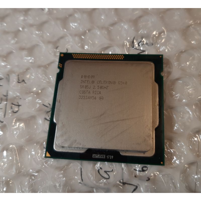 Intel Celeron® G540 CPU 2.5GHz 銅板價處理器