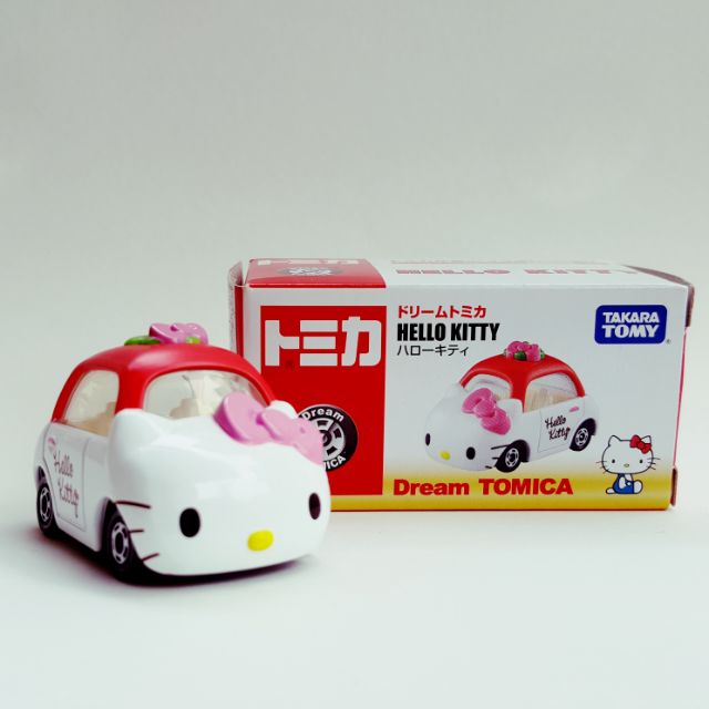『現貨』日本正版 TOMICA TOMY 多美小汽車 NO.152 紅白凱蒂貓小房車 【波吉】