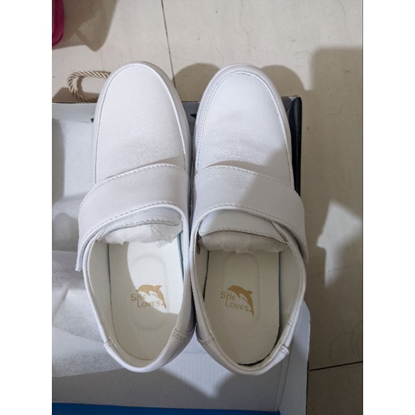 喜樂絲 護士鞋 小白鞋 氣墊鞋 尺寸23.5