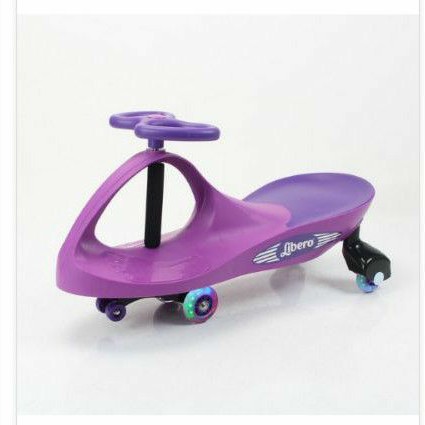 最後一台2020紫色全新炫光靜音輪麗貝樂妞妞/扭扭車！需自行組裝～高雄可自取！