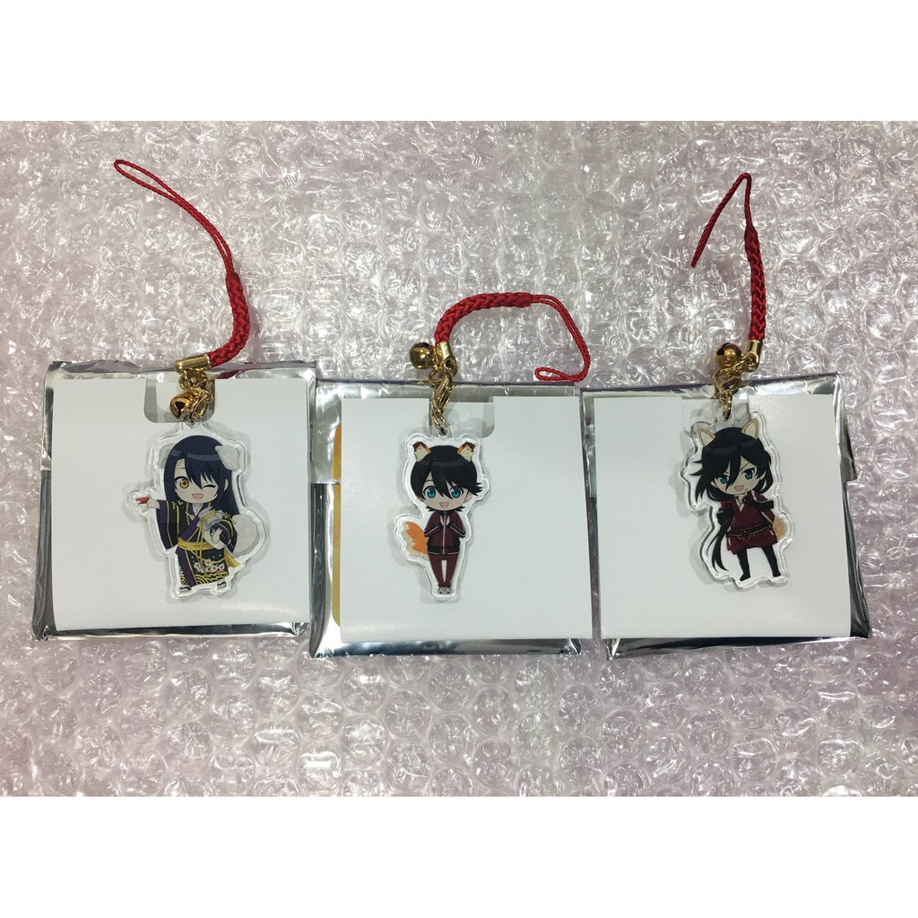 全新售 刀劍亂舞 花丸刀犬壓克力吊飾鈴鐺根付次郎太刀 和泉守兼定 堀川國廣 不拆售 土方組刀剣乱舞在台現貨
