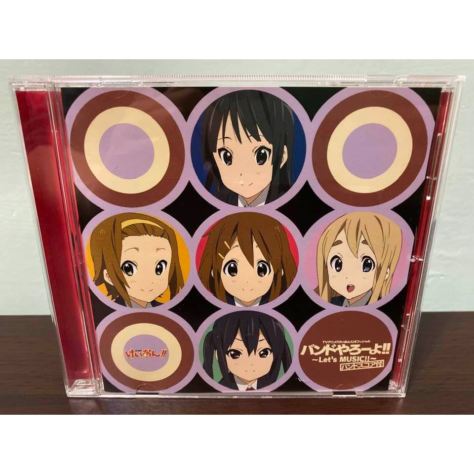 K On 輕音部日版音樂集cd バンドやろーよ Let S Music Op Ed 秋山澪平澤唯中野梓 蝦皮購物