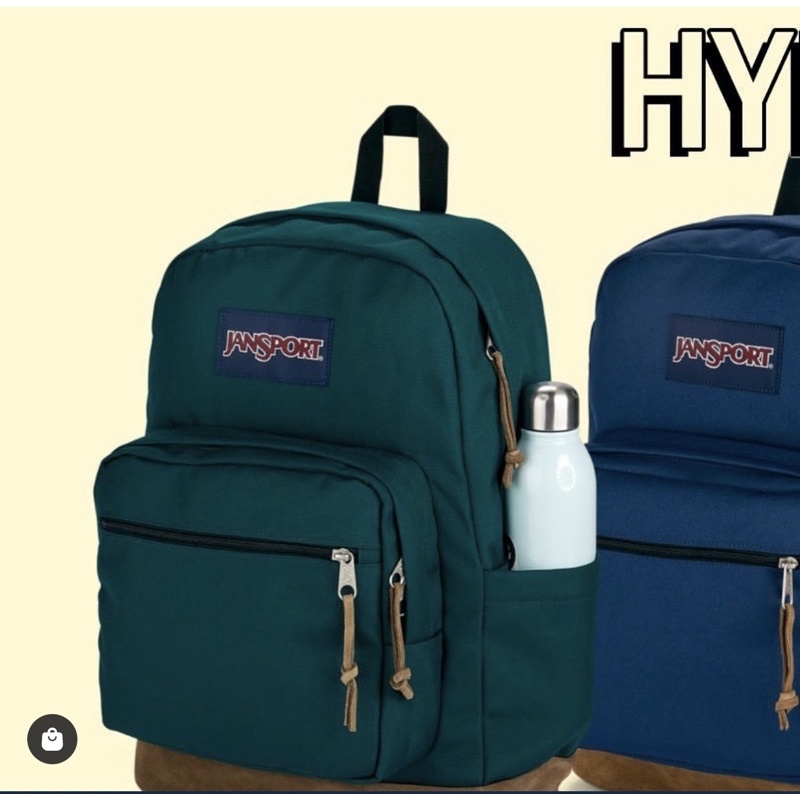 jansport  經典麂皮系列 RIGHT PACK 電腦 水壺 後背包