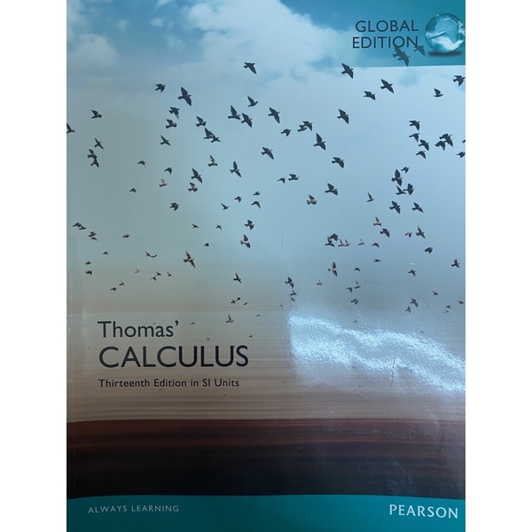 Thomas’ CALCULUS微積分