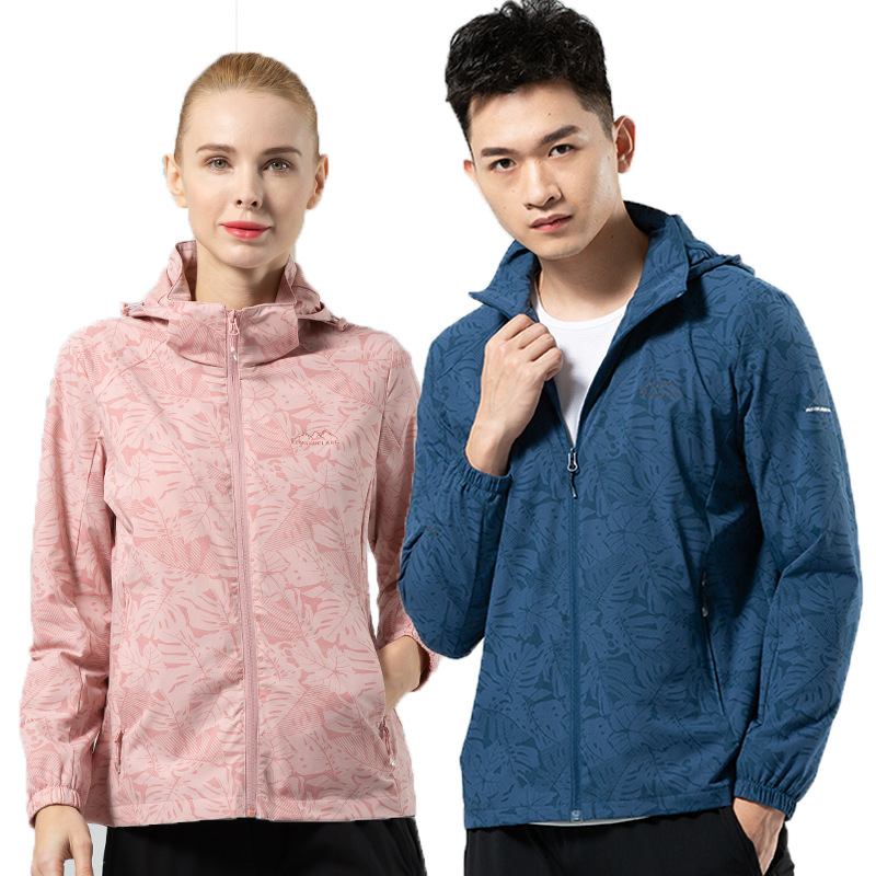 風雪狼春秋戶外單層衝鋒衣男定製大碼加肥透氣防水彈力登山服女 蝦皮購物