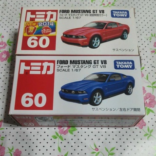 Tomica 60 Ford Mustang GT V8 一般+初回