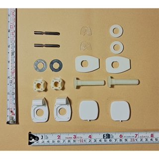 <repairhcg>HCG和成馬桶蓋後紐(白色和米色)，適用馬桶蓋型號:CF632N