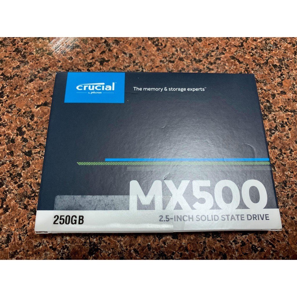 二手換品Micron美光 Crucial MX500 250G 500G 1T 2.5吋SATA SSD固態硬碟