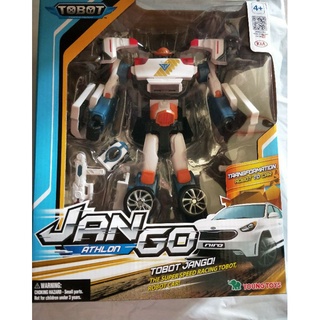 全新正版盒損 機器戰士 TOBOT 警長 JANGO 韓國 大型 變形機器人