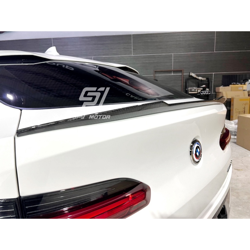 【SPY MOTOR】BMW G02 X4 LCI 乾碳纖維尾翼