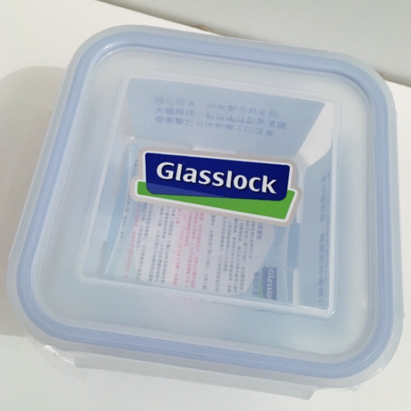 Glasslock 方形強化玻璃微波保鮮盒920ml 便當盒微波餐盒