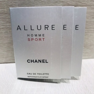 CHANEL 香奈兒 ALLURE HOMME 男性運動淡香水 針管/試管 2ML