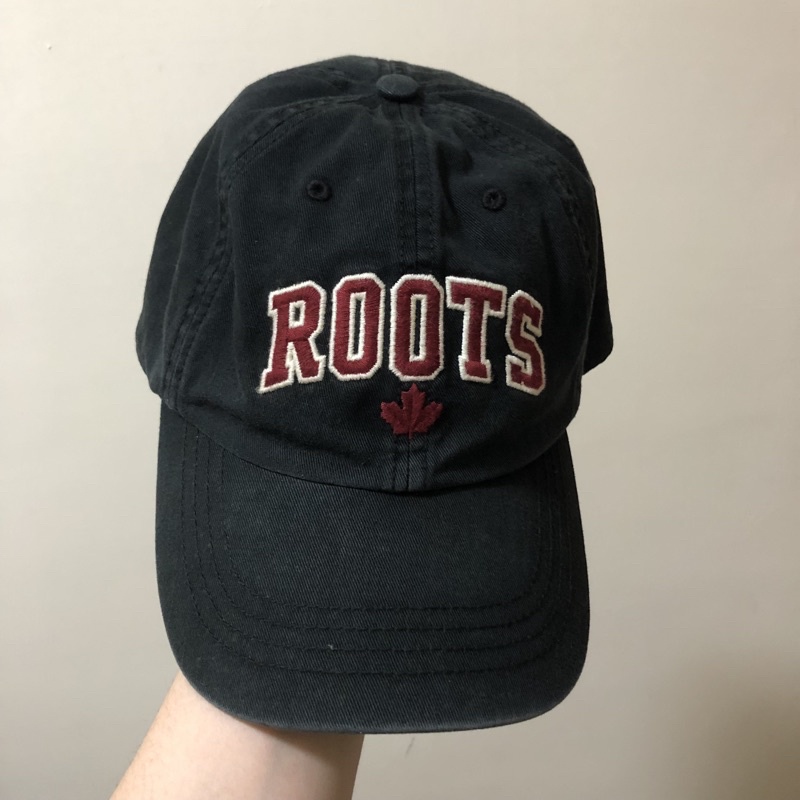 roots基本款logo帽子