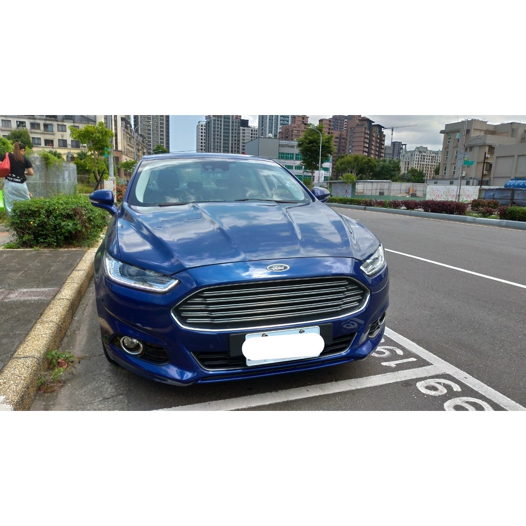 2015 福特 FORD Mondeo hybrid 2.0 超稀有藍色 油電 四門 轎車 油耗17.1