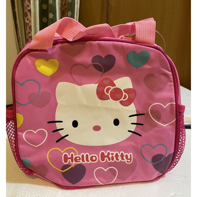 Hello Kitty 三麗鷗 愛心 便當袋 全新出清