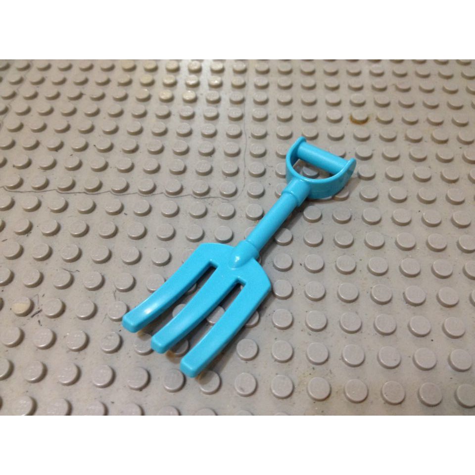 【點點小豆】lego 樂高積木 DUPLO 得寶 零件 水藍色 人偶 工具配件 一 個 如圖！