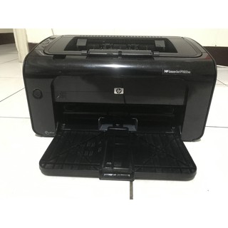 二手印表機 HP LaserJet Pro P1102w黑白 無線 雷射印表機~有wifi有usb~贈一支相容碳粉