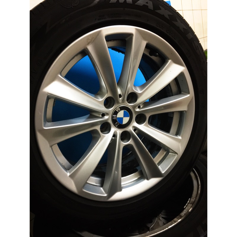 BMW 原廠鋁圈組 (含輪胎/瑪吉斯225/55R17）