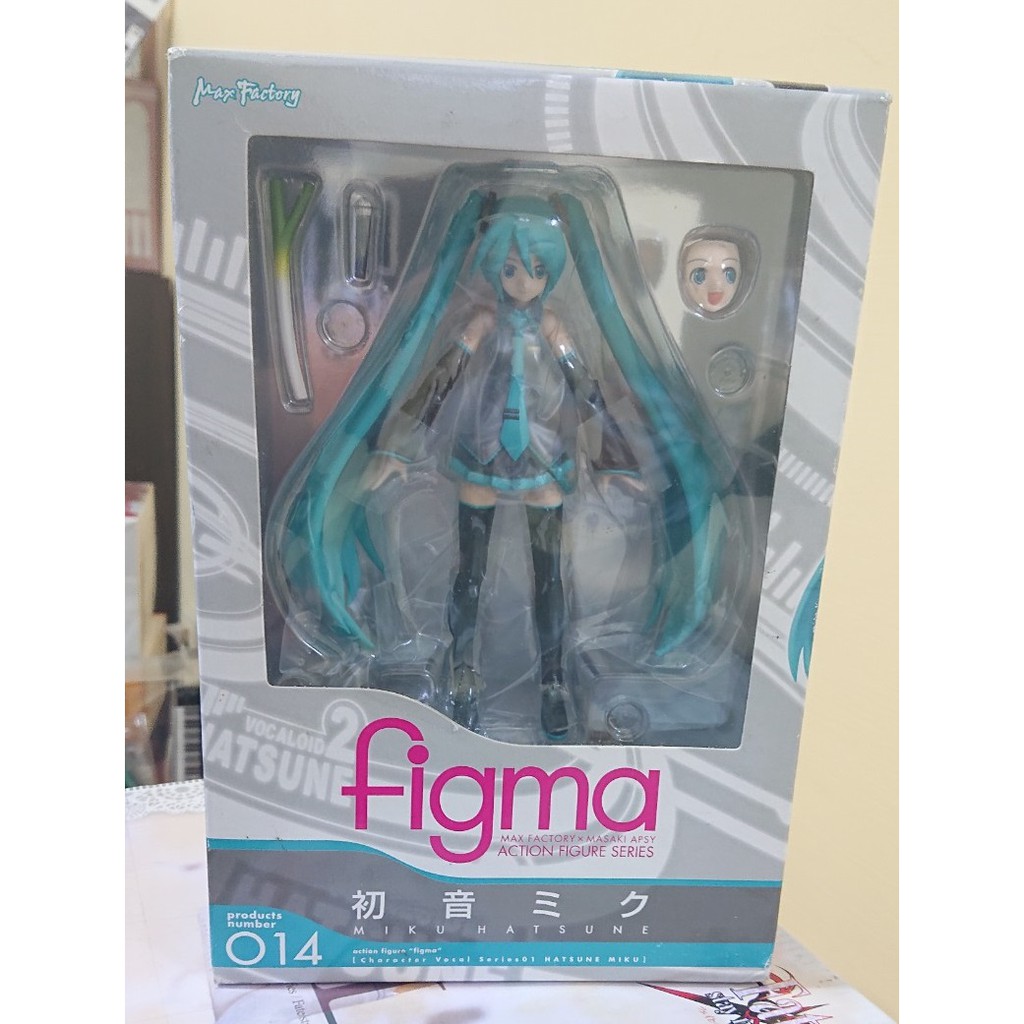 現貨 日版 正版 GSC 好微笑 MAX FACTORY Figma 014 初音 初音演唱會 公仔