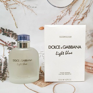 『WNP』D&G Dolce&Gabbana Light Blue 淺藍男性淡香水 125ml TESTER