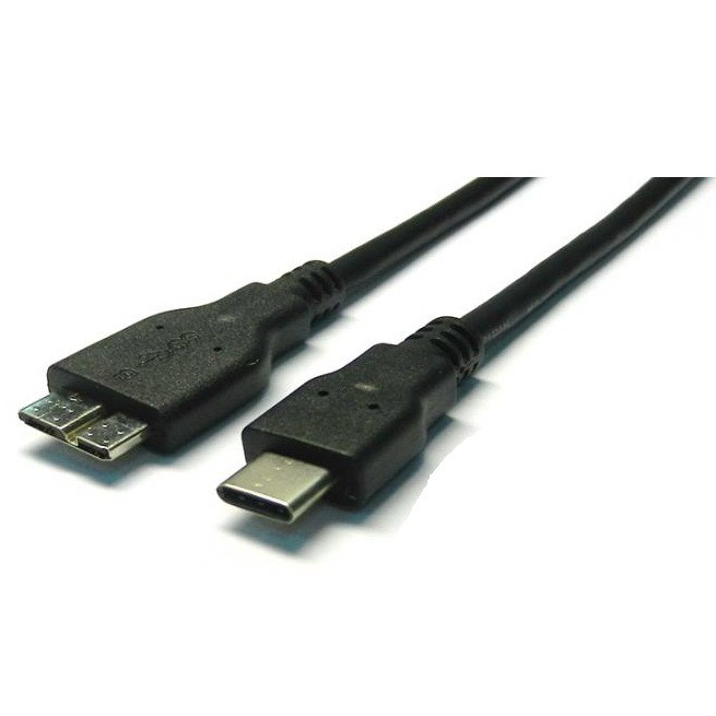 USB 3.1 Type-C-3.0Micro B公 10Gbps高速傳輸線 1米-CB1365