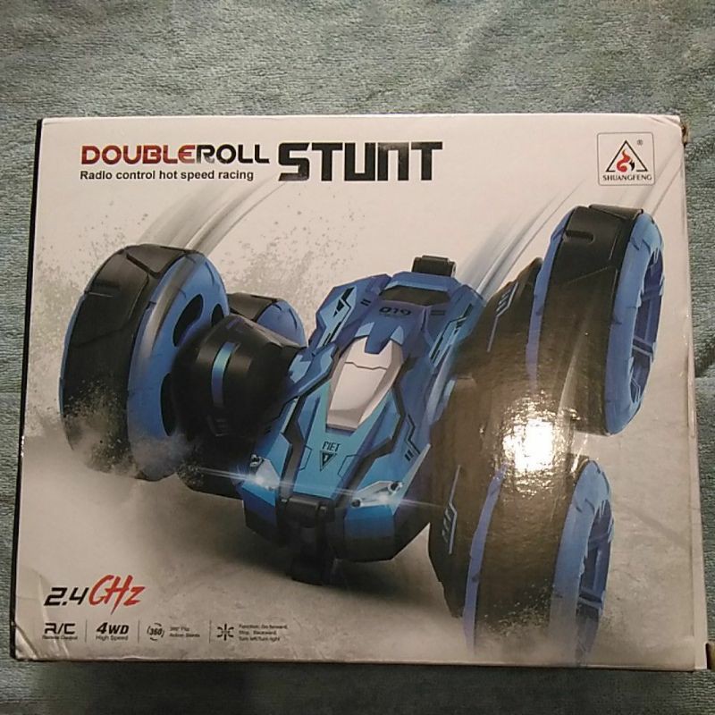 2.4G Doubleroll 翻滾遙控車 充電式 18cm （娃娃機商品）