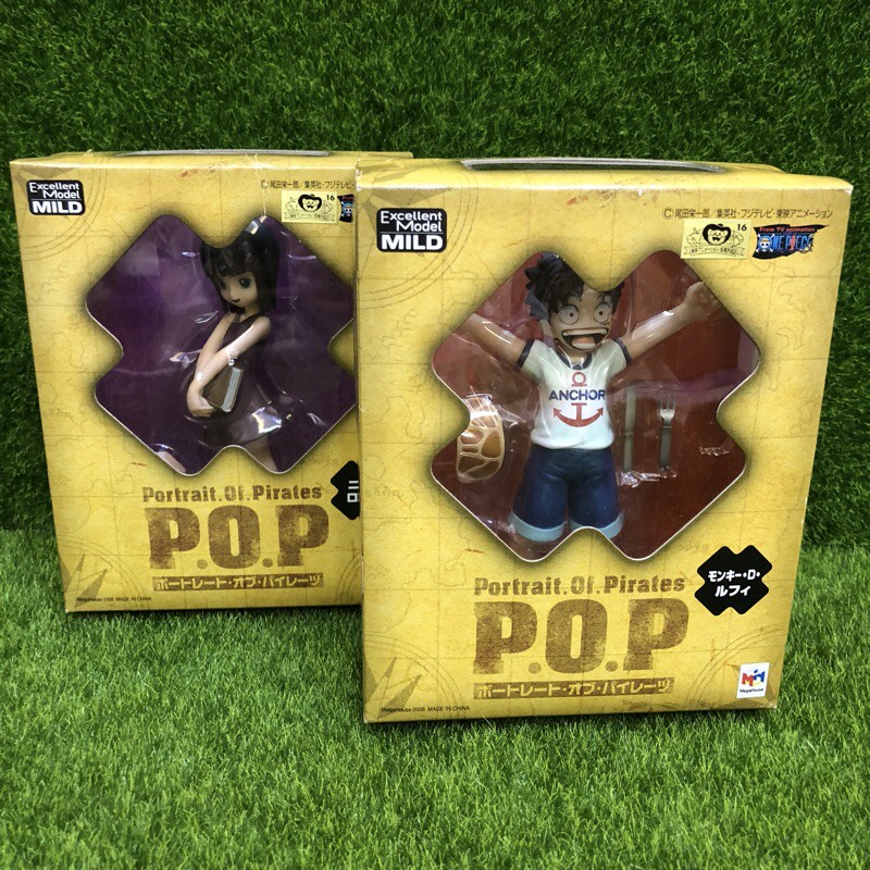 MegaHouse 航海王 POP 小時候 魯夫 羅賓