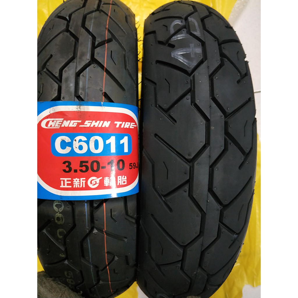 (中部輪胎大賣場）正新C6011全新350/10機車輪胎