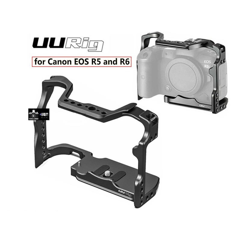 UURig C-R5適用佳能EOS R5相機兔籠金屬保護框 vlog攝影配件