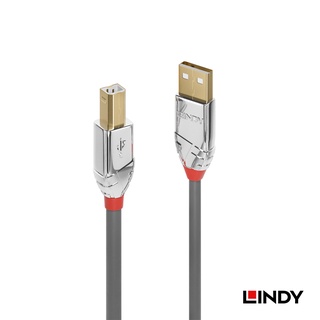 隔日配】LINDY德商】林帝】接頭與接點純金電鍍 頂規USB 2.0 A公B公 傳輸線 列印線 印表機 列表機數據傳輸線