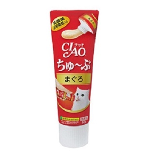 日本CIAO - 啾嚕乳酸菌肉泥膏80G【隨機出貨】