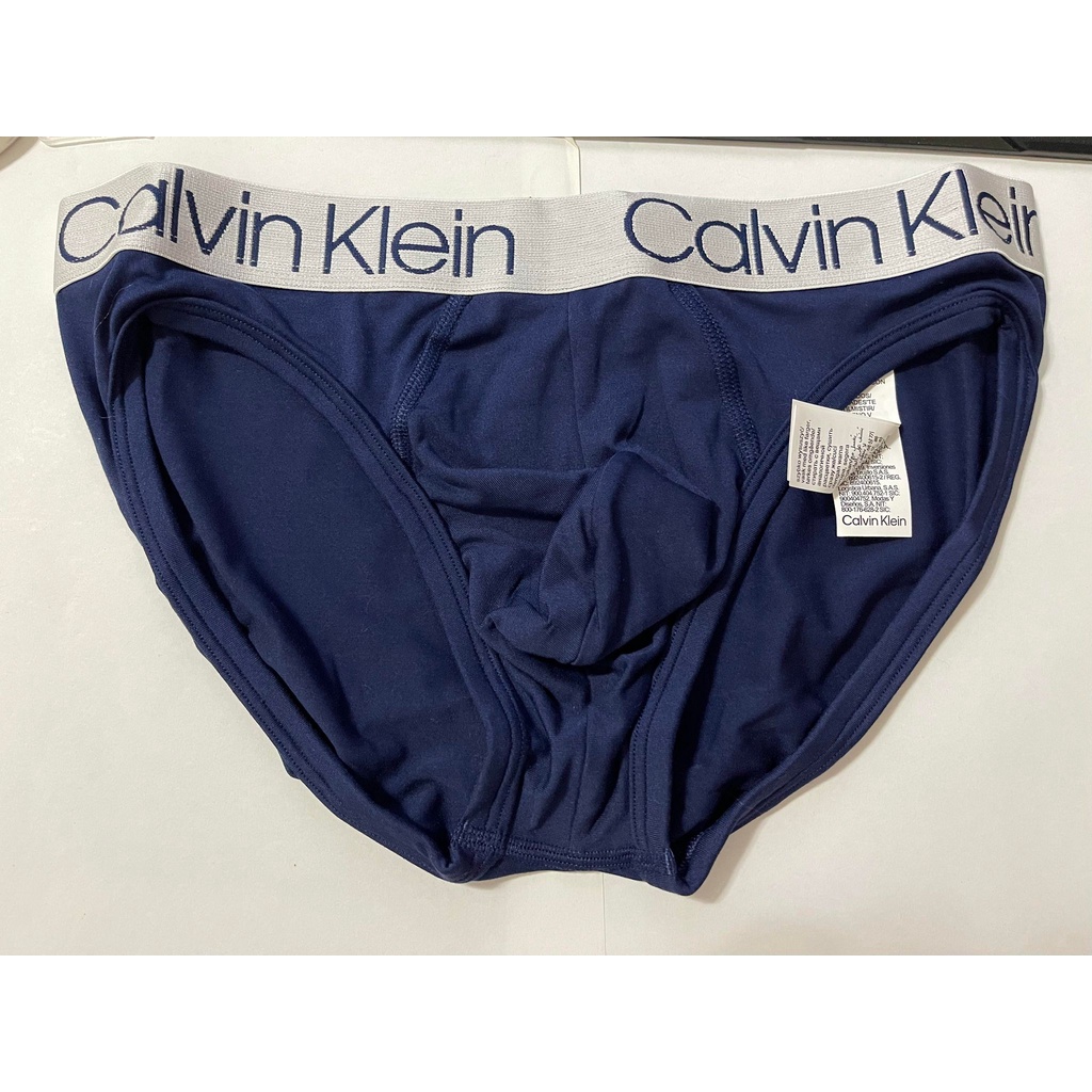 Calvin Klein CK 男三角褲 灰色 深藍色 S號