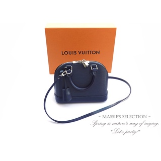 REPL) LOUIS VUITTON ALMA BB 靛藍色 藍色 深藍 LV M40855 側背包 小包 肩背包 L