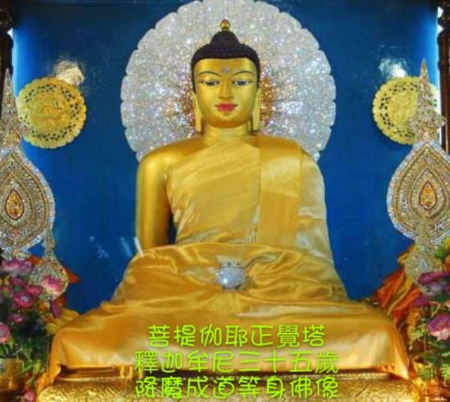 四無量心法物流通處 菩提伽耶正覺塔 釋迦牟尼三十五歲降魔成道等身佛像佛衣 僅供瞻仰 蝦皮購物
