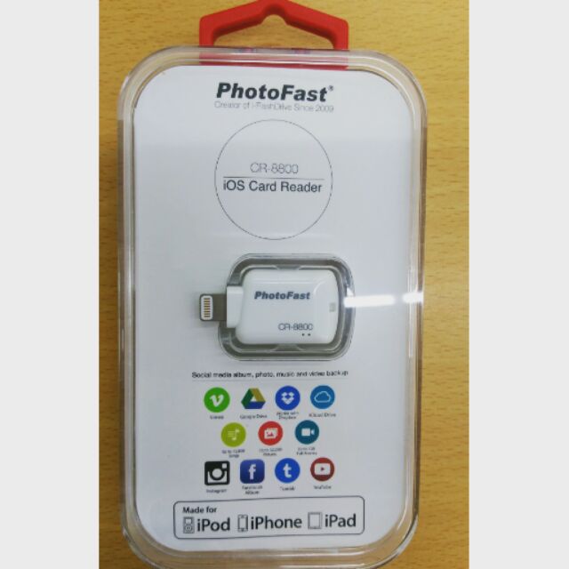 PhotoFast iOS micro SD讀卡機 CR-8800