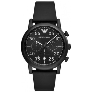 EMPORIO ARMANI 亞曼尼 AR11133 經典時尚簡約腕錶 /黑面 43mm