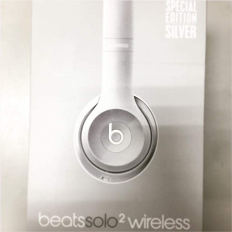 ［二手］Beats solo2 wireless 藍芽版 銀白色