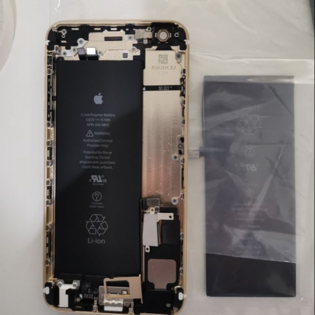 iPhone 6 Plus 背蓋總成+新副廠電池