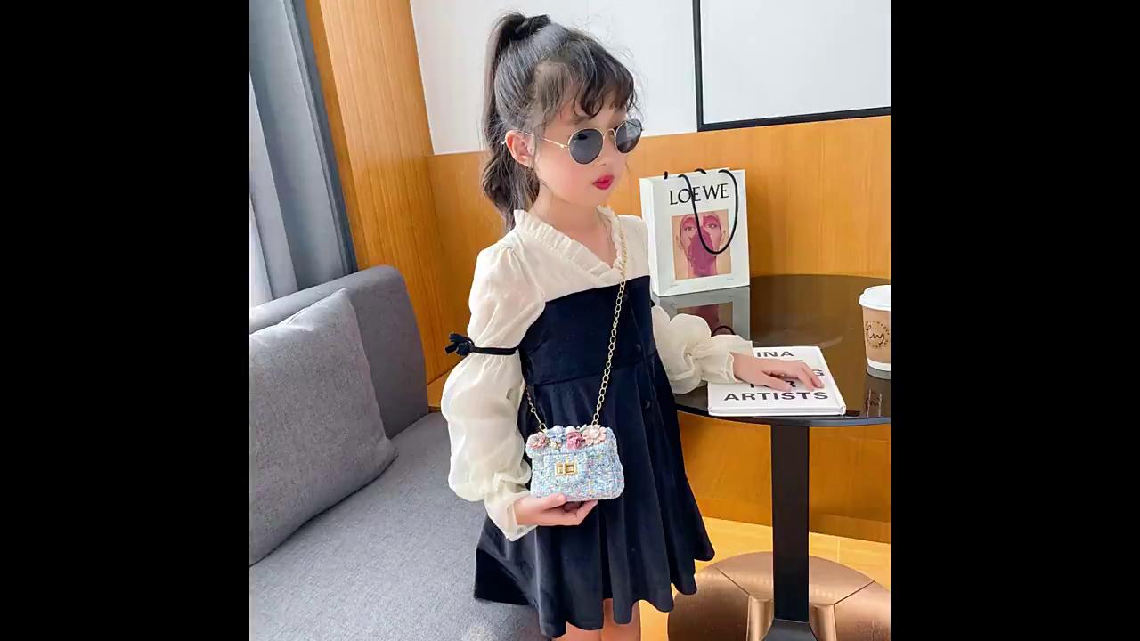 韓版兒童包包 新款兒童斜背包 可愛花朵公主包 側背包 女童時尚小香風包潮【IU貝嬰屋】