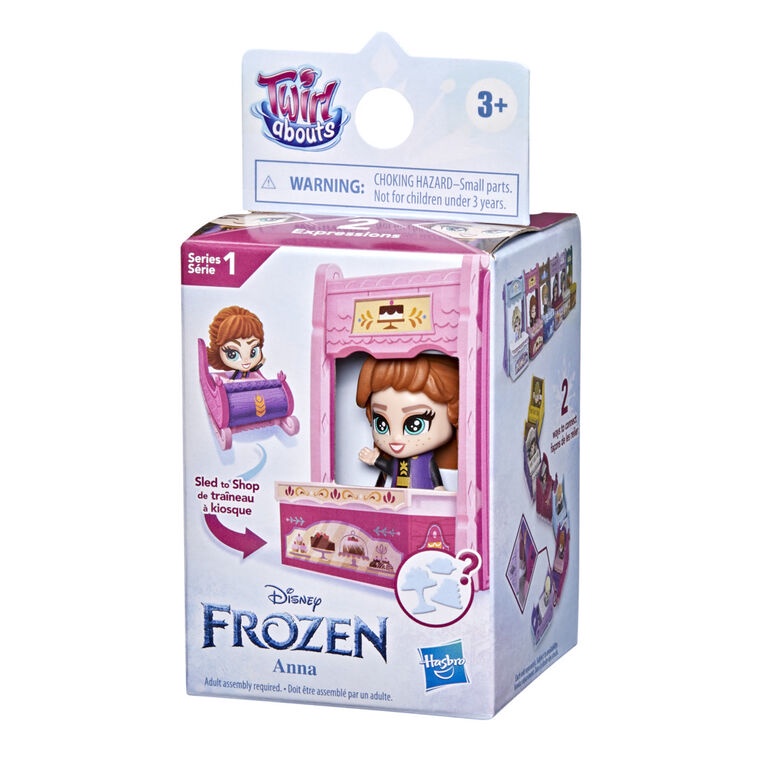 (卡司旗艦) 孩之寶 Hasbro 冰雪奇緣2 變臉小人物載具組 安娜 冰雪奇緣 ANNA 雪橇 FROZEN