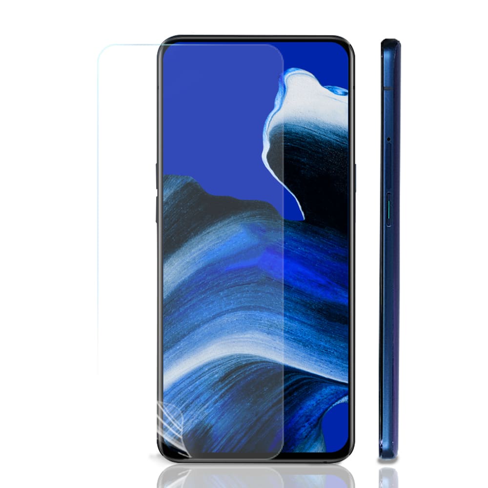 【大螢膜PRO】OPPO Reno2 Reno2Z 螢幕保護貼 MIT犀牛皮抗衝擊刮痕修復 環保無毒 專利治具貼合