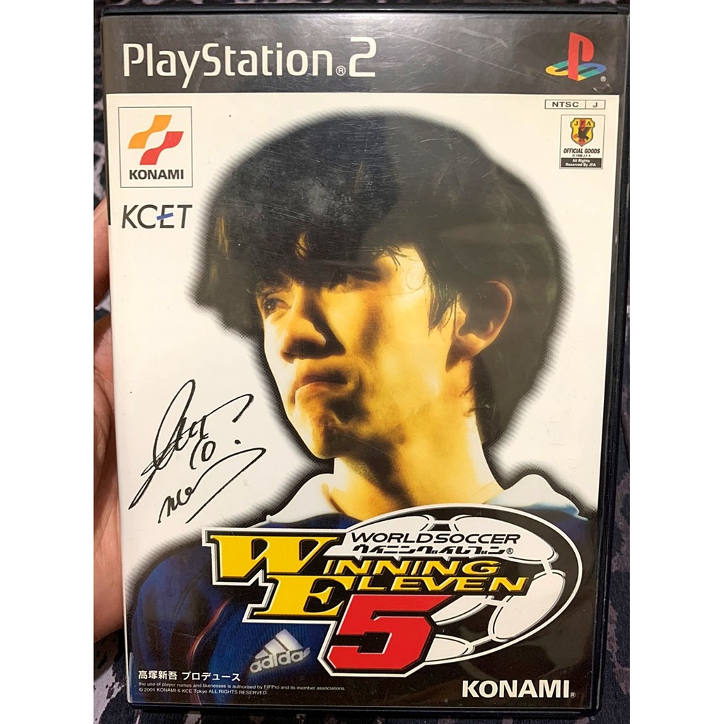 歡樂本舖 PS2遊戲 PS2 勝利足球11人 5 世界足球賽 PlayStation2 日版 E9