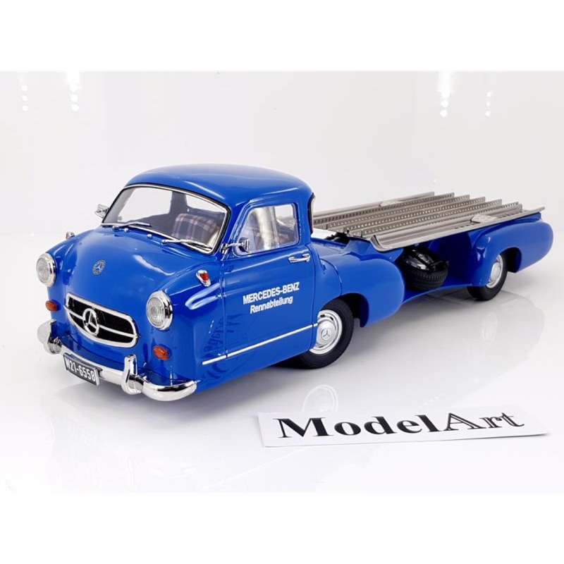 1:18 iScale Mercedes-Benz 運輸車"The Blue Wonder" 1955 合金製『現貨』